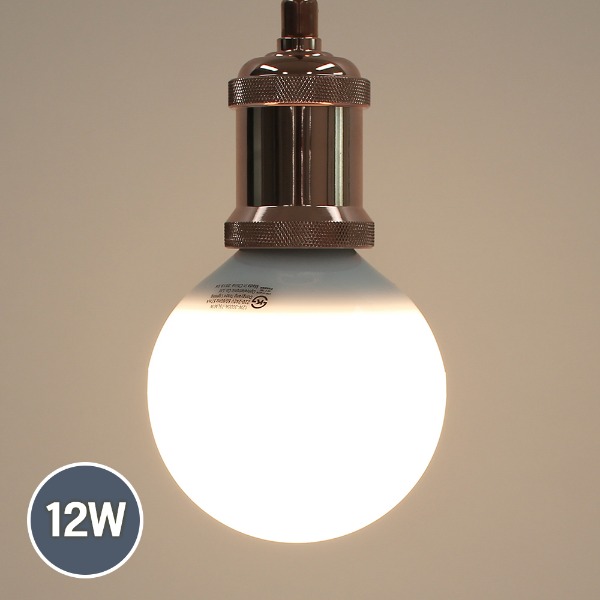 LED 볼전구 램프 12W 숏타입 전구색 주광색예스케이라이팅