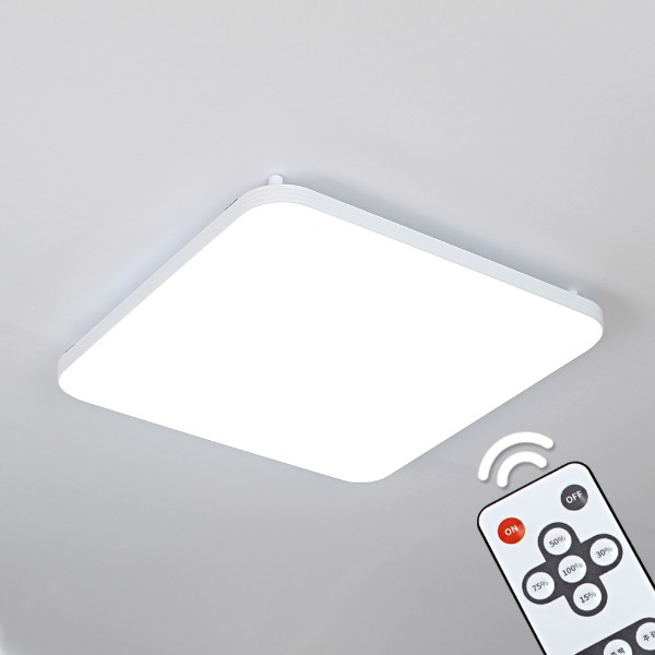 국산 LED방등 심플 리모컨방등 50W 색변환예스케이라이팅